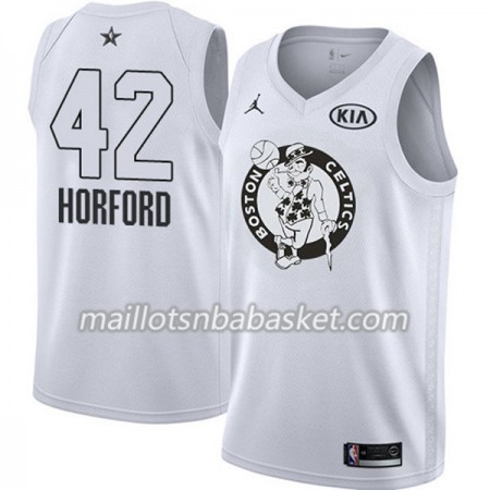 Maillot Homme Boston Celtics Al Horford 42 2018 All Star Jordan Brand Blanc Swingman